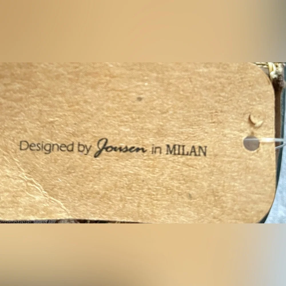 Jousen Milán Mens Size 13 Sandals with Hook and Loop Straps, new with tag
